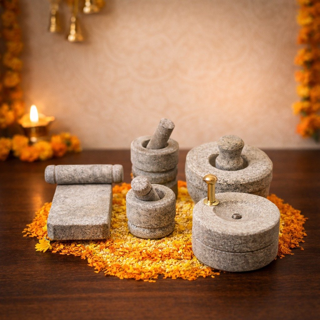 Brass Ganesh Idol - 3 inch